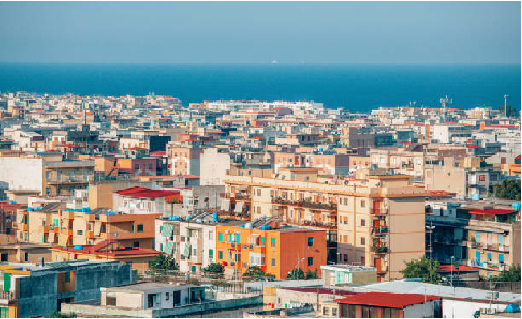 Video time lapse professionale di un cantiere a Reggio Calabria