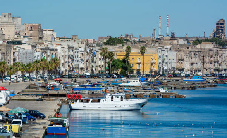 Video time lapse professionale di un cantiere a Taranto