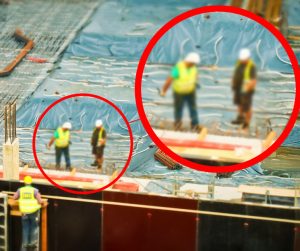 rilevamento degli operai sul posto di lavoro, per la sicurezza sul lavoro