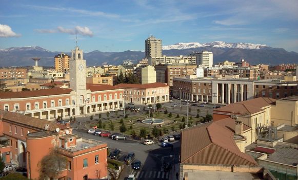 Timelapse Latina piazza
