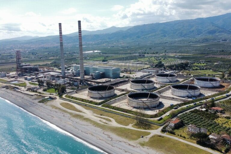 ENEL Rossano Calabro lavori in corso