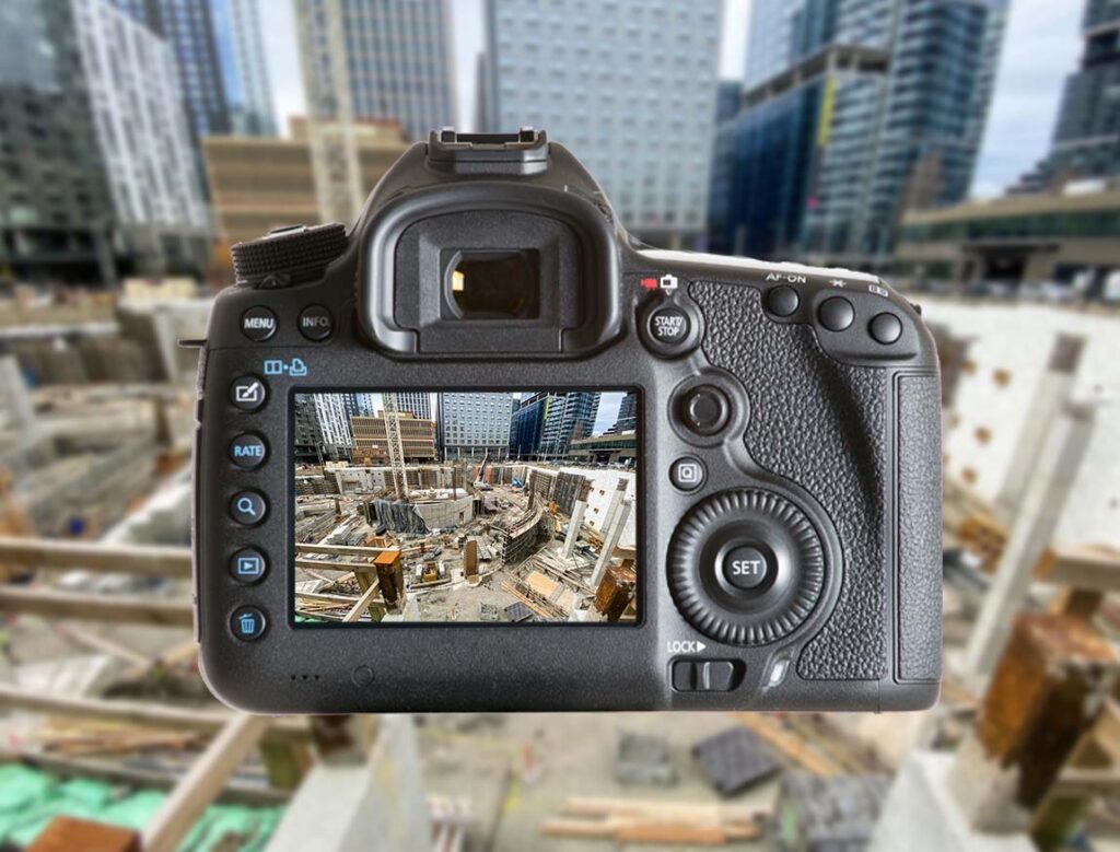 fotografia in cantiere